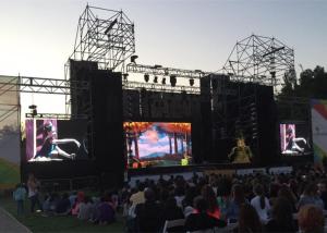 China Industry Leading Rental LED Screen Outdoor , P4.81 P3.91 Led Video Wall Hire factory