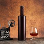Reusable Wine Bottle Glasses with Straw 750 Ml and 500 Ml Bulk Order