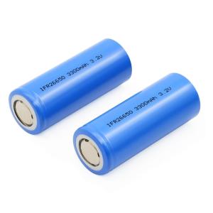 China Cylindrical Lithium Iron Phosphate 26650 3.2V 3300mAh LiFePO4 Battery Cell factory