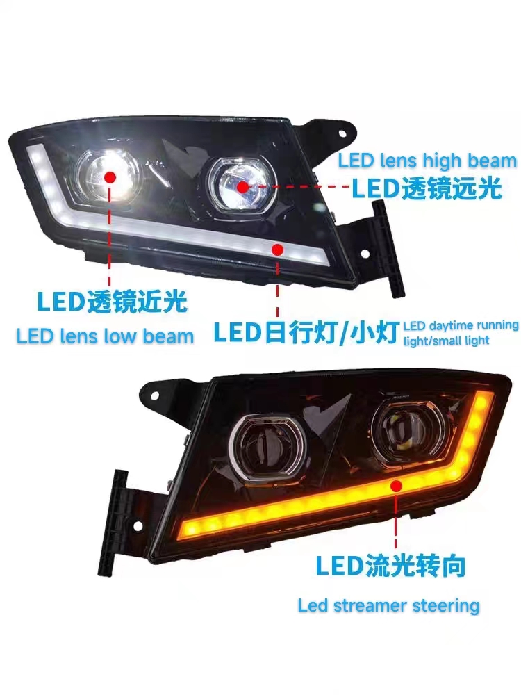 24 Wattage LED Headlight Light Perfect Upgrade for Heavy-Duty Truck Shandeka G7C7HC5H