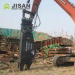 Excavator Attachment Hydraulic Demolition Shear For Waste Vehicles Dismantling
