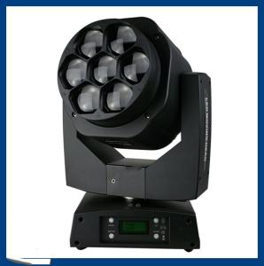 China 7 X15w Led Zoom Moving Head Beam Light Clay Paky Bee Eye For Home Party Disco factory