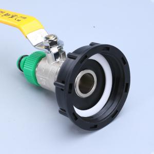 China Garden Water Connectors Brass Tap Adapter for IBC Tank Valve Fitting Hose Connector factory