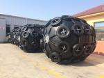 Dia 1200mm Roughened Pneumatic Marine Rubber Fenders Tire Chain Mesh 2000mm