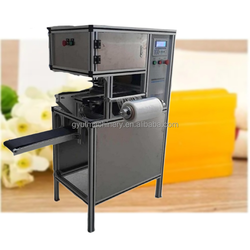 Bar Soap and Bath Ball Stretch Film Shrink Packing Machine with Video Technical Support