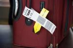 Custom RFID 860~960MHz 475*54mm Luggage Label Sticker Baggage For Tracking