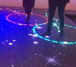 DMX Control LED Screen Floor Tiles Indoor / Outdoor High grade Aluminum Alloy