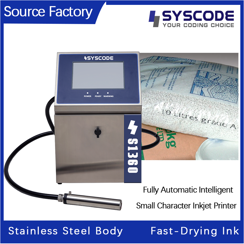 Cosmetics CIJ Printer - IP66 rated inkjet coder designed for clean room