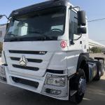 6x4 Wheel 420hp Howo Sinotruk Tractor Truck Used Euro 2 Multimedia System