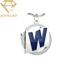 Metal Necklaces Sports Championship Custom Sliver Pendants