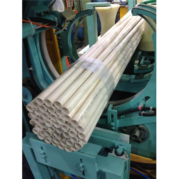 Horizontal PP PPR Pipe Packing Machine / Automatic Offline Plastic Pipe Bundling