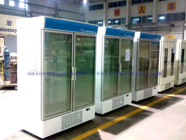 Supermarket refrigerated glass door beverage showcase - Fresh Meadows