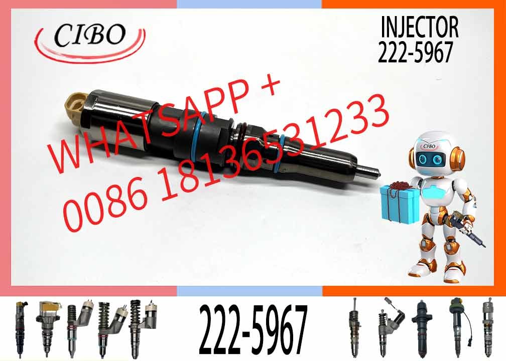Fuel Injector 222-5967 173-9272 232-1173 10R-1265 173-9379 138-8756 for C9.3 Engine