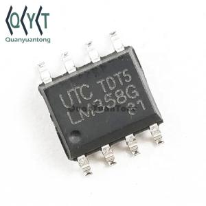 China LM358 IC LM358 SMD DUAL OP AMP Operational Amplifier LM358G SOP8 factory