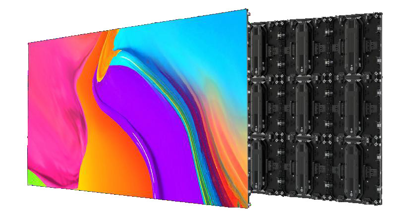 P1.25mm Small Pixel Pitch Outdoor Stage Rental LED Display Ultra Thin Light Weight 3840hz