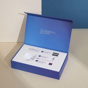 Customized Clamshell Rigid Box Eco Friendly Electronics Packaging With Magnetic