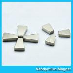 Custom Trapezoid Industrial Neodymium Magnets N35 N38 N42 N48 N50 N52 Grade