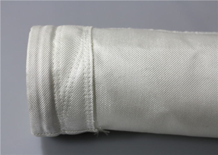 PTFE Treatment Fiberglass Filter Bag Sound Absorption Shock Proof 0.3-0.5mm Thick