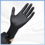 Black Disposable PVC Gloves Lightweight Breathable 100pcs/ Box