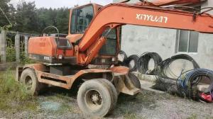 China Used W-8 Wheeled Excavot Chinese Made Available For Sale factory