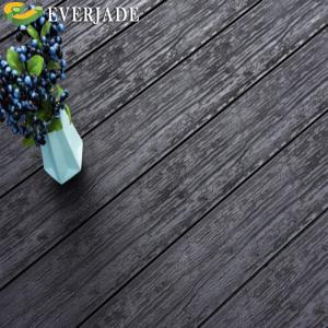 China Best Solid Core Piso WPC PVC Patios Timber Smooth 3D Embossing Outdoor Composite Deck factory