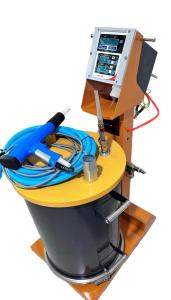 China Metal Surface Portable Powder Coating Machine High Strength For Long Term Use factory