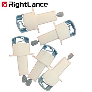 China 0.021kg White 1.8mm Automatic Blood Lancet Pen Blood Lancet ABS Skin Safe factory