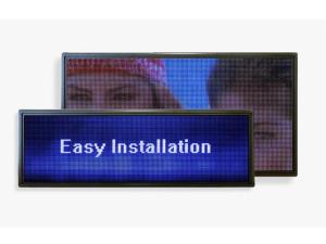 China 4200nit 1200Hz ISO Multicolor Scrolling LED Signs factory