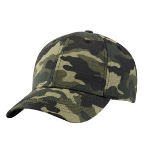 China Curved Visor Custom Logo Hats Mens Womens Camo Baseball Cap factory