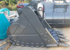 China CAT349DL 2.4CBM Excavator Rock Bucket Heavy Duty HARDOX 1670mm factory