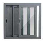 8-way Seal Aluminum Alloy Sliding Windows For Hanging Curtain Facade Decoration