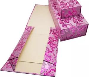 China custom jeans packaging folding box luxury foldable wine gift box folding tea paper box factory