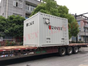 China Q235B Metal Freight Containers Box With Customized size factory