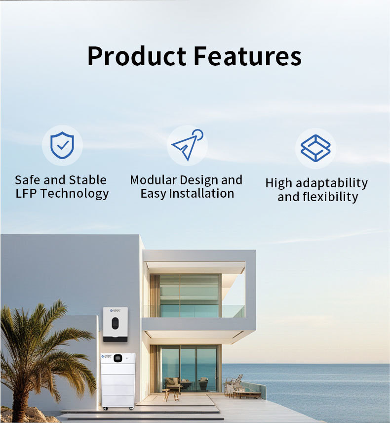 IEC 51.2V wall mount lifepo4 battery 200Ah 10.24KWh Telecom Back up Bank Li Ion Server Rack