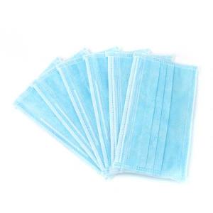 China 3 Ply Non Woven Sterile Face Masks Odorless For Food Processing Industry factory