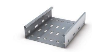 China HDG.Powder Coated Galvanized Almg Perforated Cable Tray for Optimal Air Circulation factory