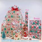 Cellophane Wrap Roll - Xmas Cellophane Wrap For Christmas To Wrap Gift Basket,
