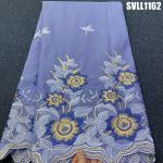 2023 wholesale wedding dress swiss voile cotton lafaya lace african French Lace