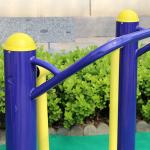Galvanized Steel Outdoor Fitness Equipment 0.96m X 0.52m X 1.39m AntiUV