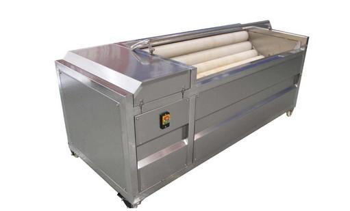 automatic stainless steel hard plastic brush potato washer peeler machine for