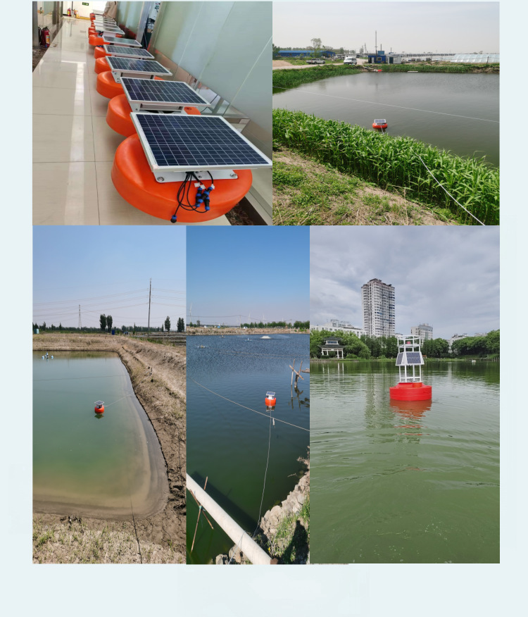 Float Type Water Quality Detector Vertical Intelligent for Aquaculture Industry