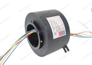 China Id 70mm Industrial Slip Ring Hollow Shaft Rotary Electrical Power Joint factory