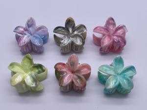 China Trendy Pink Bows Hair Clips For Womens Casual And Party Styling factory