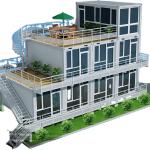 Zontop Modern Luxury Easy Assemble Steel Prefabricated 2 Story 40ft Luxury House