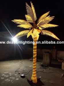 China summer Holiday Name and 110V, 220V Voltage LED Palm Tree Light factory
