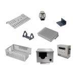 Custom Sheet Metal Fabrication Stamping Small Stainless Steel Copper and