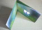 Advertising invitation paper video crafts 2.4inch video greeting brochure cards