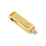 Gold Bar Shaped TYPE C USB 3.0 Fast Speed Match EU And US Standrad