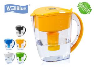 China Countertop Alkaline Water Filter Pitcher Reduce Chlorine Customized Color factory
