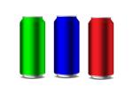 Blank alumium Cans with label customize with high temperature cans12oz